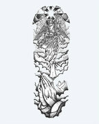 Angel & Praying Hands Sleeve