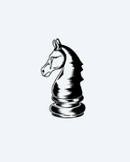 Engraved Chess Knight