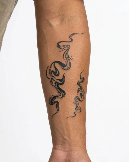 Abstract Smoke Swirls