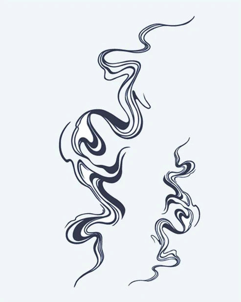 Abstract Smoke Swirls