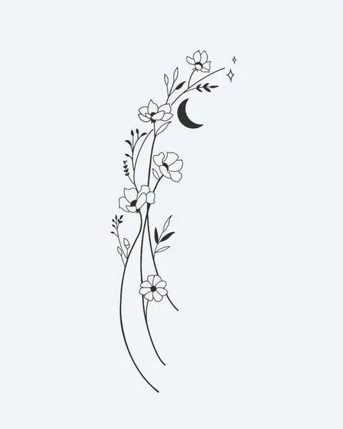 Floral Moon Vine