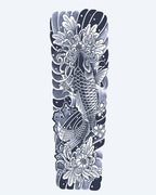 Koi Fish & Chrysanthemum Sleeve